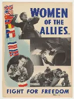 Women Of The Allies Fight For Freedom, WW2