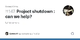 Project shutdown : can we help?  · Issue #147 · Andre0512/hon