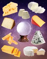 TIL the fortune-telling practice of Tyromancy uses cheese to predict the future.