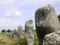 Carnac stones - Wikipedia