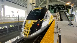 Brightline announces start of service connecting Orlando to South Florida