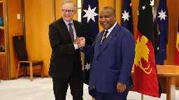 Australia signs sweeping security pact with PNG as China continues push for policing influence in Pacific