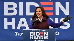 Gov. Whitmer endorses Kamala Harris for president, says she's not leaving Michigan