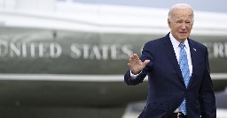 Biden says he's 'fine' with Trump staying on the ballot for 2024
