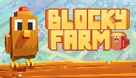 Blocky Farm, a cozy, voxel graphics indie farm management game, released on Steam