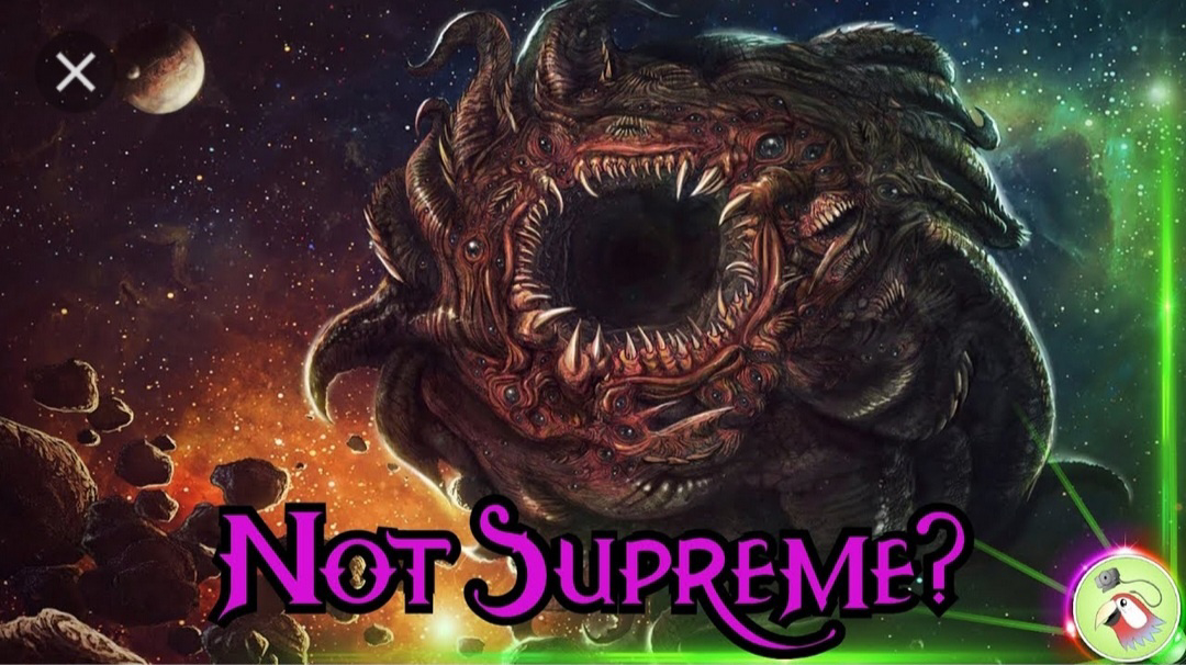 Azathoth is not the Supreme Being of the Cthulhu Mythos