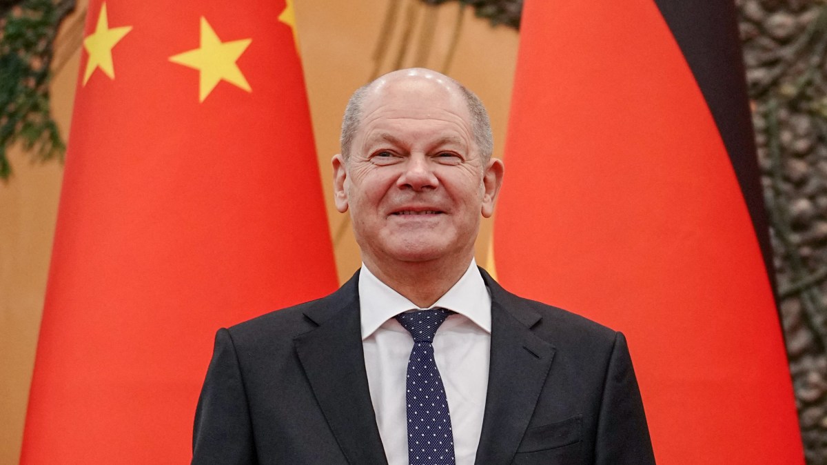 Smoking weed is not compulsory in Germany, Olaf Scholz tells Chinese students