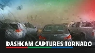 DASHCAM VID: Powerful tornado wipes out building in Nebraska | ABS-CBN News