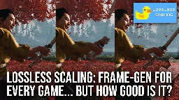 Lossless Scaling: Frame Generation For Every Game - But How Good Is it?