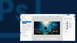 Adobe Photoshop on the web launches and works great on Chromebooks