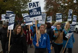 Portland Public Schools strike draws 1000s of teachers to picket lines, and emotions run high