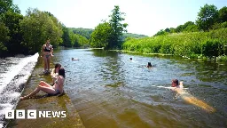 New wild swimming guidance met with concern - BBC News