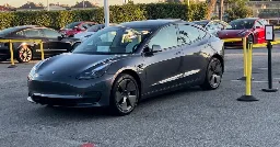 There's a way to get a brand new Tesla Model 3 for less than $14,000 in California
