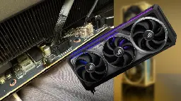 ASUS ROG Astral RTX 5090 Surprisingly Catches Fire, Burn Marks Seen On GPU PCB As Well As Motherboard Heatsink