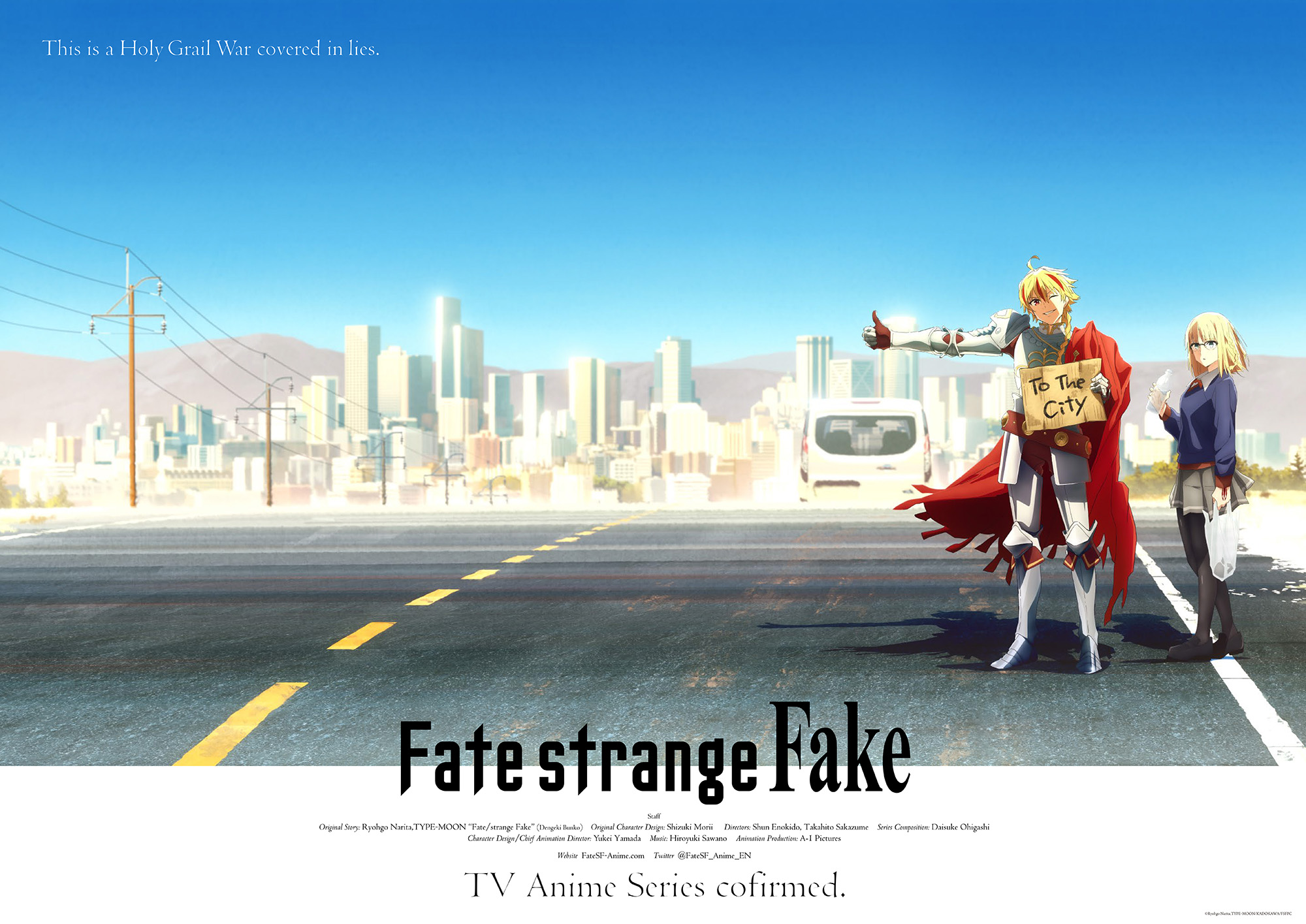 Teaser Visual for Fate/strange Fake