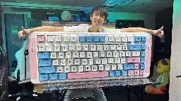 5-foot-long mechanical RGB keyboard is fully functional — MCHOSE super-sizes its newest budget keyboard