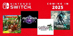 Nintendo Switch games coming in 2025