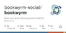 GitHub - bookwyrm-social/bookwyrm: Social reading and reviewing, decentralized with ActivityPub