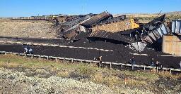 I-25 both directions closed after train derails north of Pueblo