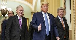 Spineless Mitch McConnell Immediately Bends the Knee to Trump
