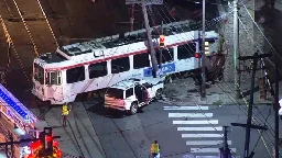 'A SEPTA trolley just went through my living room': Crash leaves historic Philly building damaged