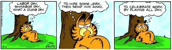 Garfield by Jim Davis for September 04, 1978 | GoComics.com