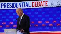 Biden has no business running for president. The debate proved it.