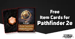 Adventurers Arsenal - Free Pathfinder 2e Item Cards