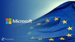 Microsoft points finger at the EU for not being able to lock down Windows