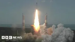 Chandrayaan-3: India's historic Moon mission lifts off successfully