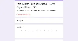 Post-Match Ratings: Arsenal F.C. vs. Crystal Palace F.C.