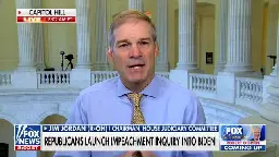 Jim Jordan Pulls a McCarthy, Flip-Flops on Impeachment Inquiry Vote