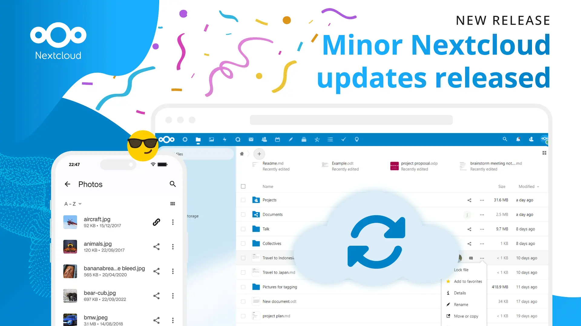 Maintenance updates ready for Hub 4, 6 and 7 - Nextcloud