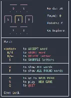 SPELION: A TUI Spelling Bee Puzzle