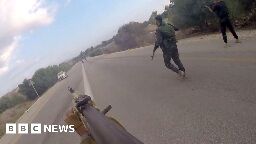 Israel shows Hamas bodycam attack footage to journalists