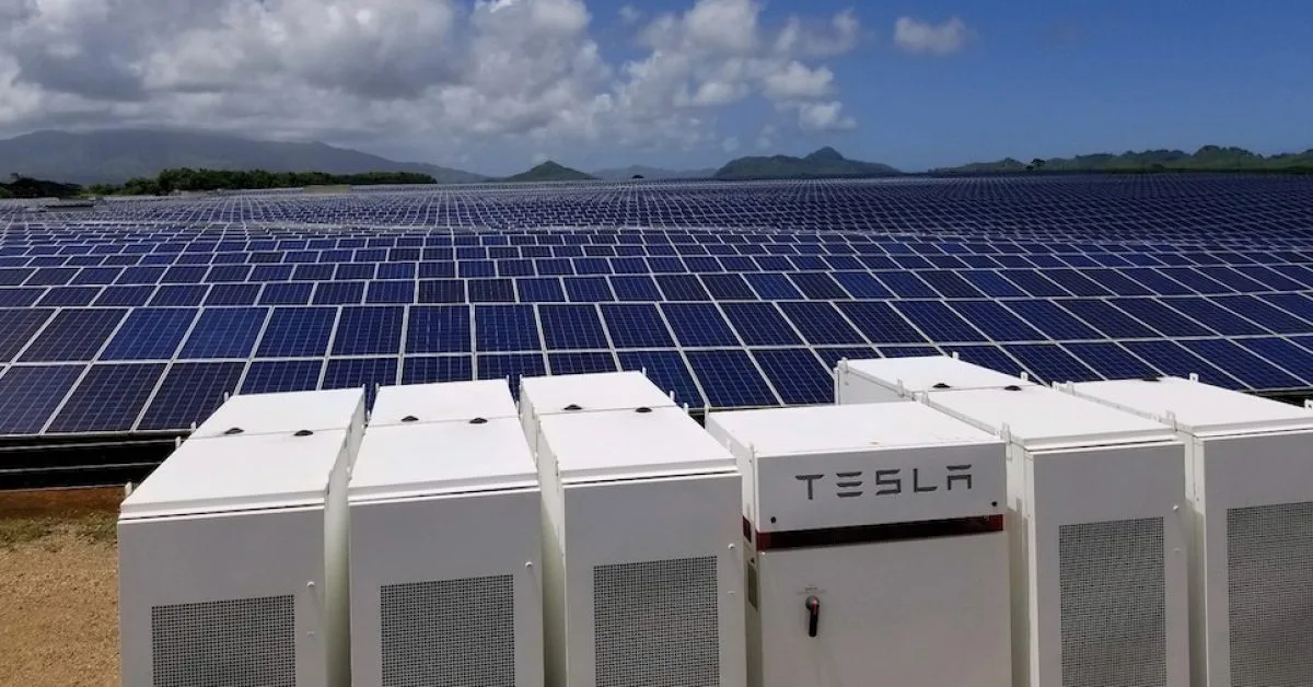 Solar and battery storage prices have dropped almost 90% in 10 years