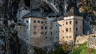 Predjama Castle [OC]