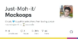 GitHub - Just-Moh-it/Mockoops: Create 💎 beautiful animations from boring screen recordings within ⏳ seconds