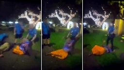 Elderly Aboriginal woman repeatedly dragged across the ground by government-funded security guards