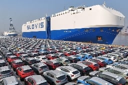 China seized Japan's crown for vehicle exports in 2023, data shows
