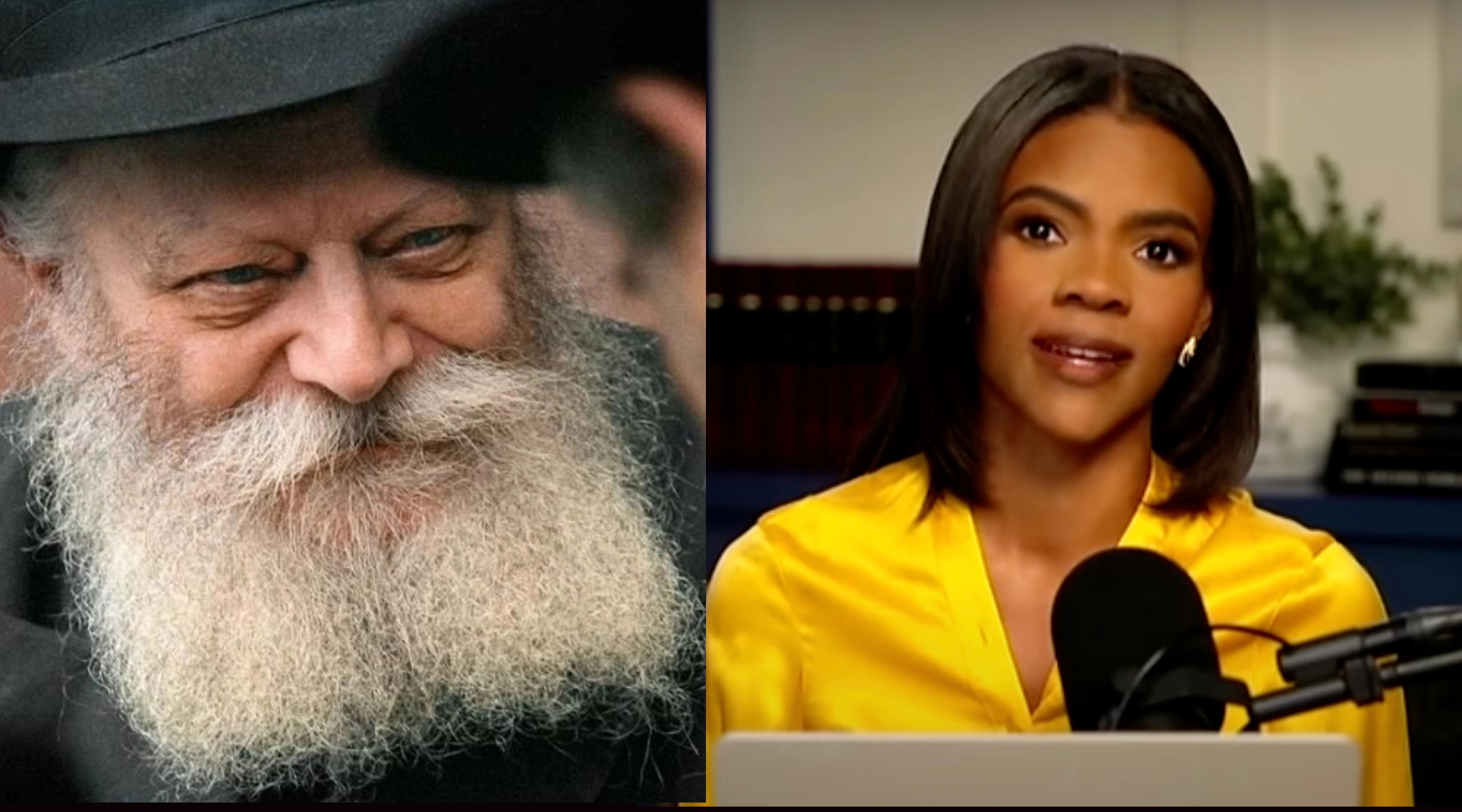 Candace Owens criticized the Lubavitcher Rebbe. His fans quickly clapped back.