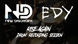 Luca Mancini - New Disorder - Rise Again - Drum Recording Session