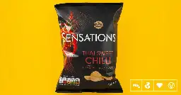 Walkers Thai Sweet Chilli Sensations Finally Go Vegan