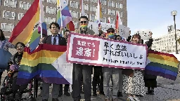 Denying same-sex marriage is unconstitutional, a Japanese high court says