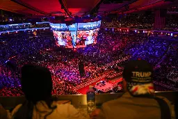 Trump’s crowd gets mean during Madison Square Garden rally, but keeps their smiles