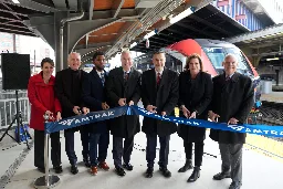 Amtrak Celebrates Completion of New Baltimore Platform Construction - Amtrak Media