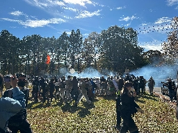 Police Fire Teargas, Smoke to Disperse Protesters Trying to Halt Atlanta ‘Cop City’ Training Center