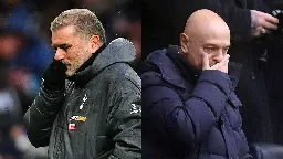 Tottenham in crisis? Ange Postecoglou under pressure but chairman Daniel Levy is in the firing line after Leicester loss