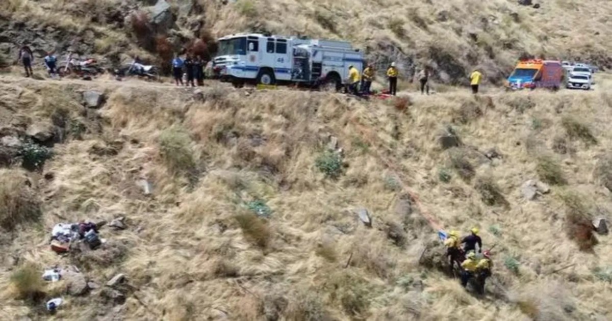 Injured pickup truck driver rescued after 5 days trapped at bottom of 100-foot ravine in California