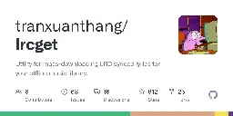 GitHub - tranxuanthang/lrcget: Utility for mass-downloading LRC synced lyrics for your offline music library.